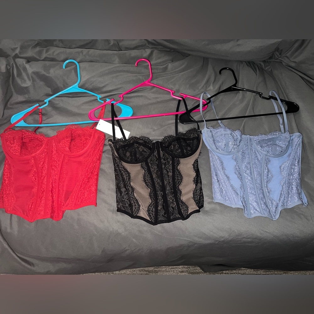 Modern Love corset Urban Outfitters